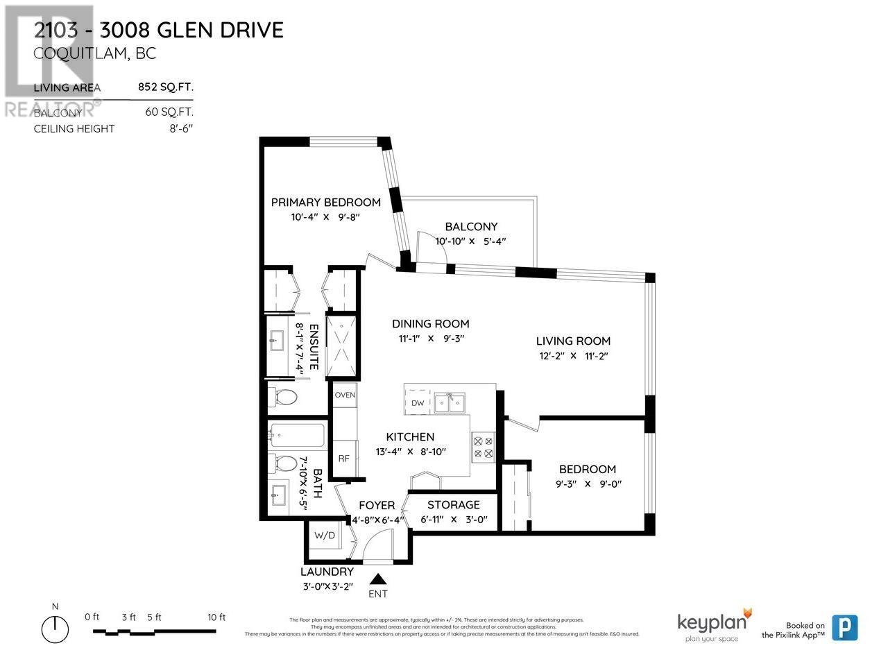 2103 3008 Glen Drive, Coquitlam, British Columbia  V3B 0J5 - Photo 21 - R2824684