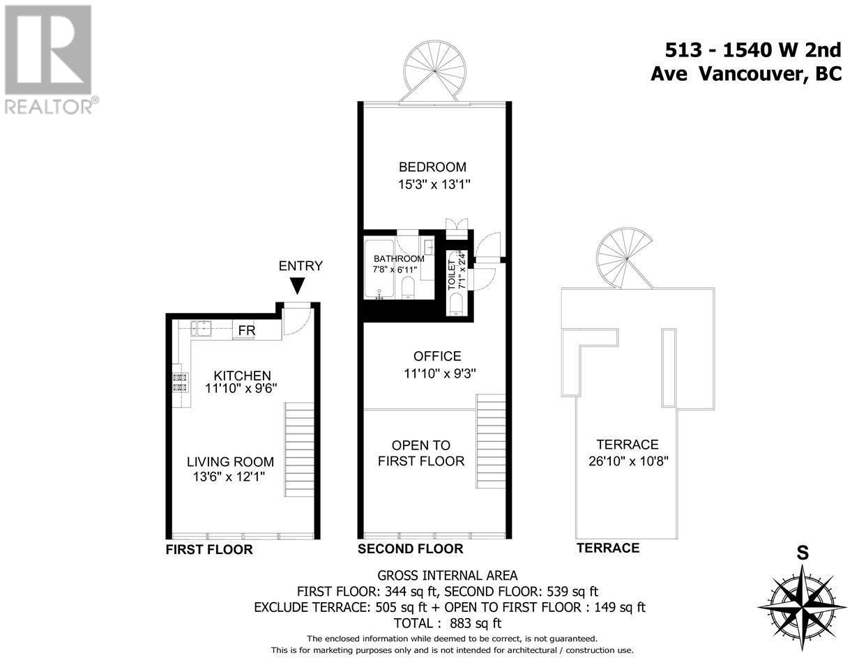 513 1540 W 2nd Avenue, Vancouver, British Columbia  V6J 1H2 - Photo 36 - R2828454
