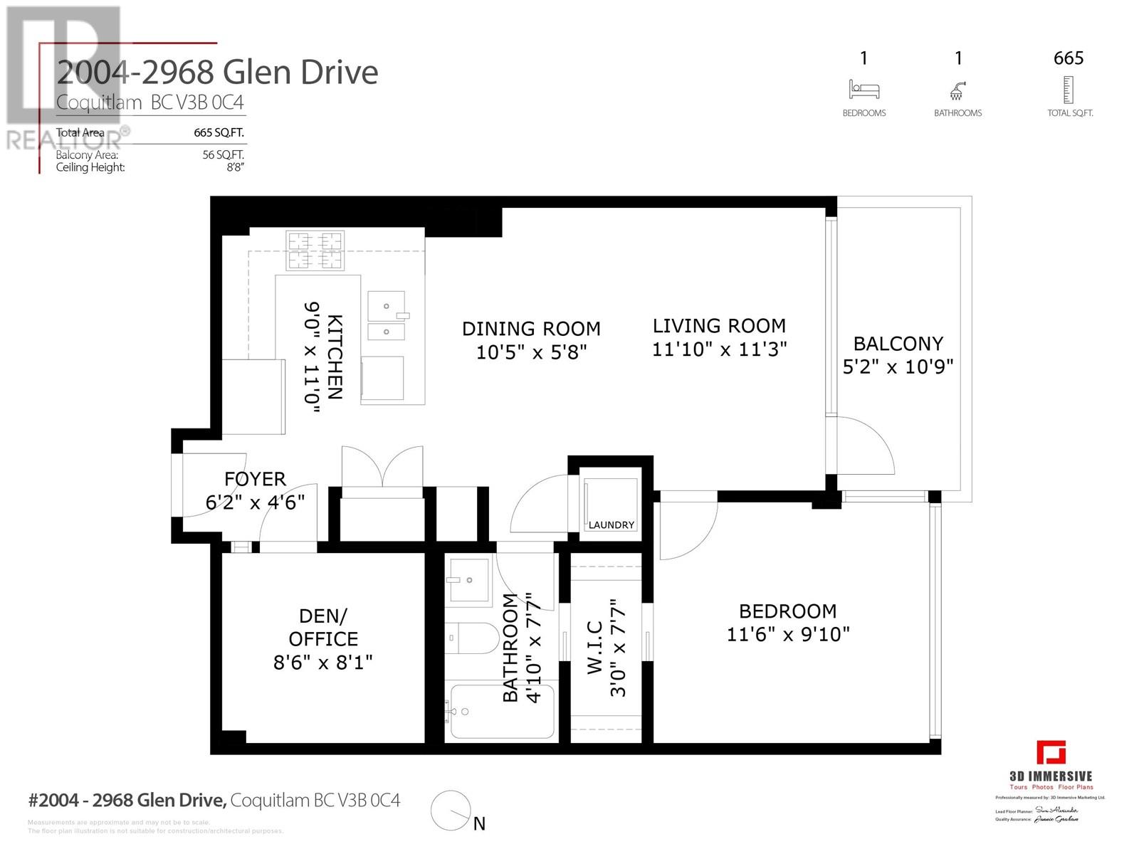 2004 2968 Glen Drive, Coquitlam, British Columbia  V3B 0C4 - Photo 37 - R2828548