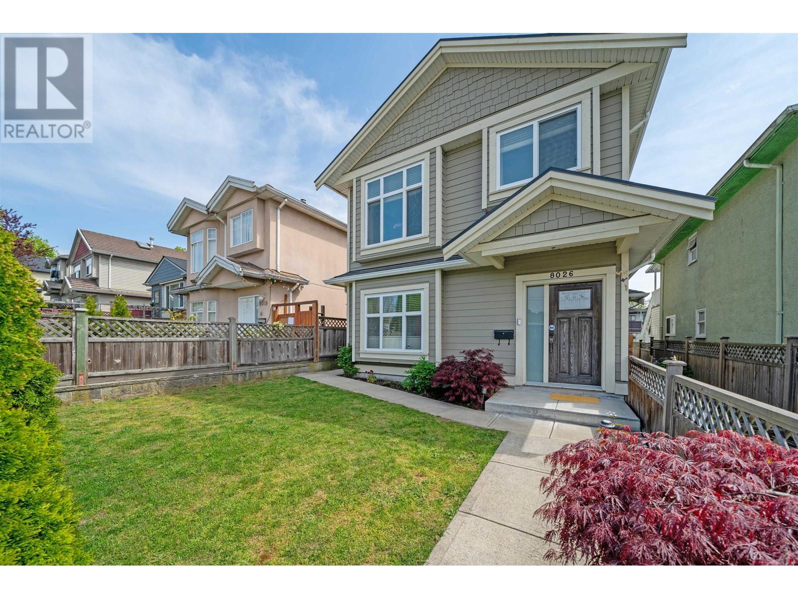 8026 FRASER STREET, vancouver, British Columbia