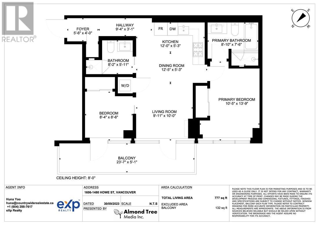 1606 1480 Howe Street, Vancouver, British Columbia  V6Z 0G5 - Photo 16 - R2823952