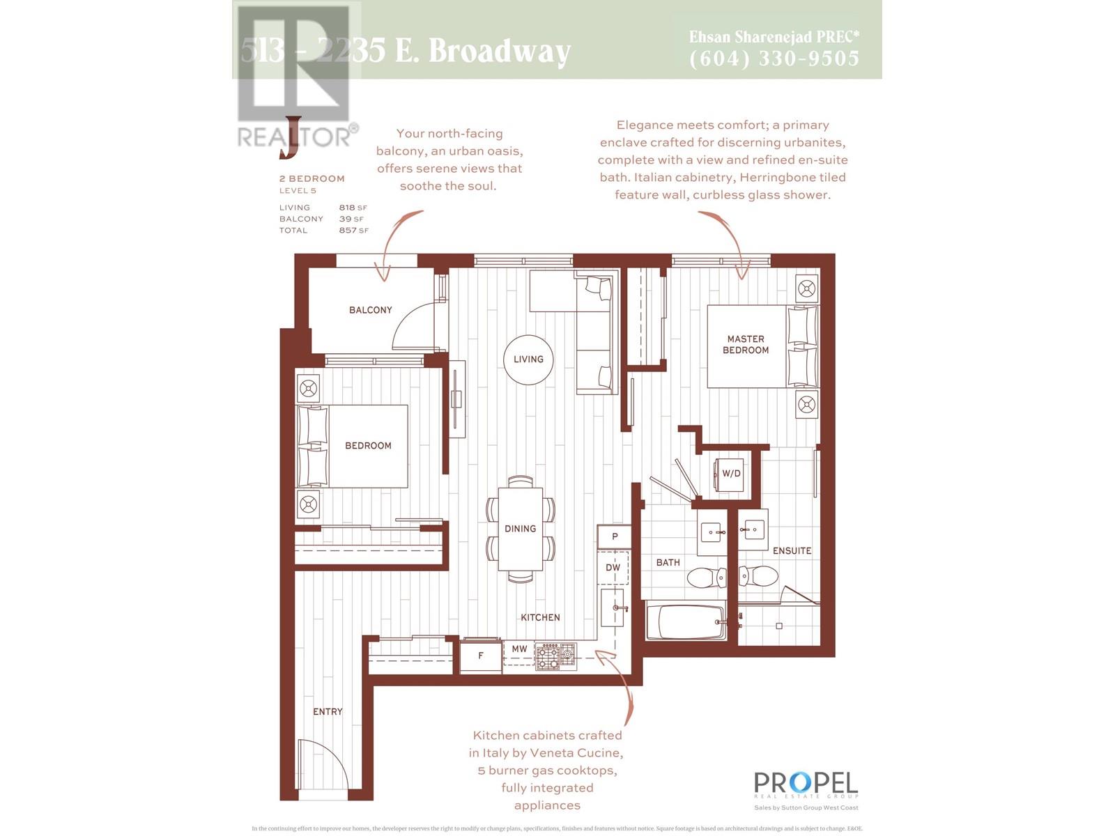 513 2235 E Broadway, Vancouver, British Columbia  V5N 1W8 - Photo 3 - R2826212