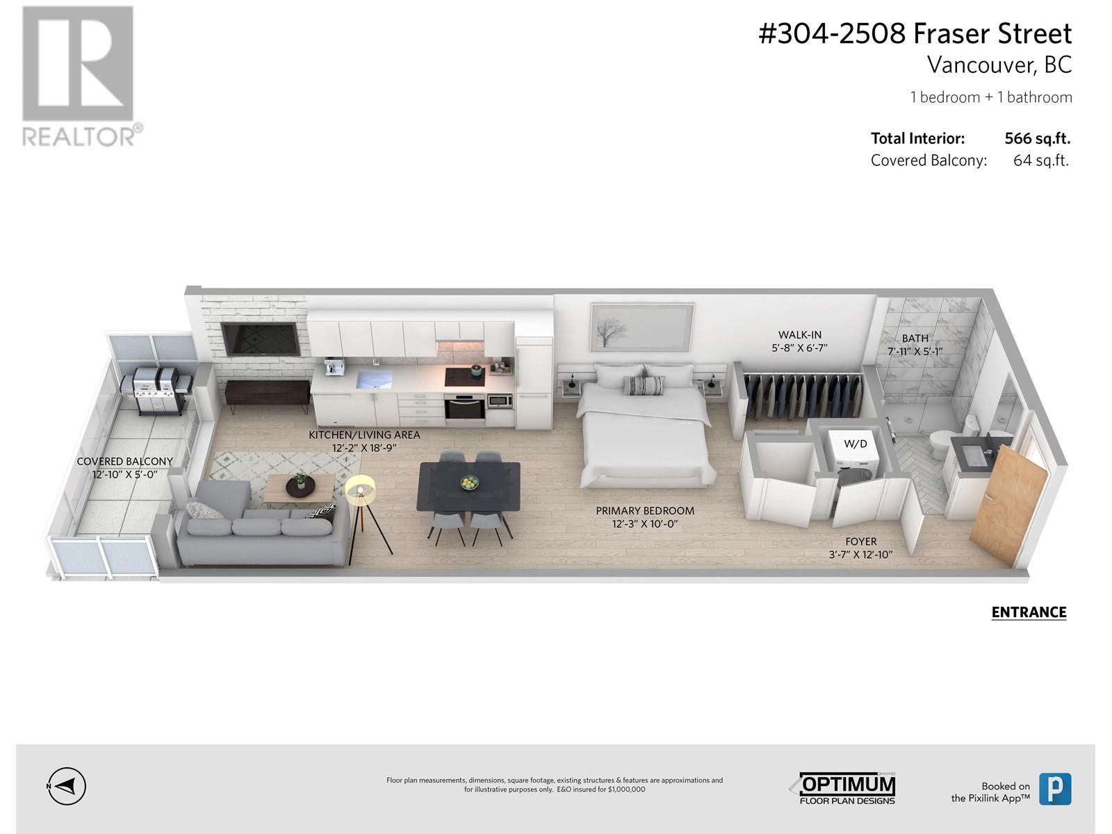304 2508 Fraser Street, Vancouver, British Columbia  V5T 3V4 - Photo 29 - R2828740