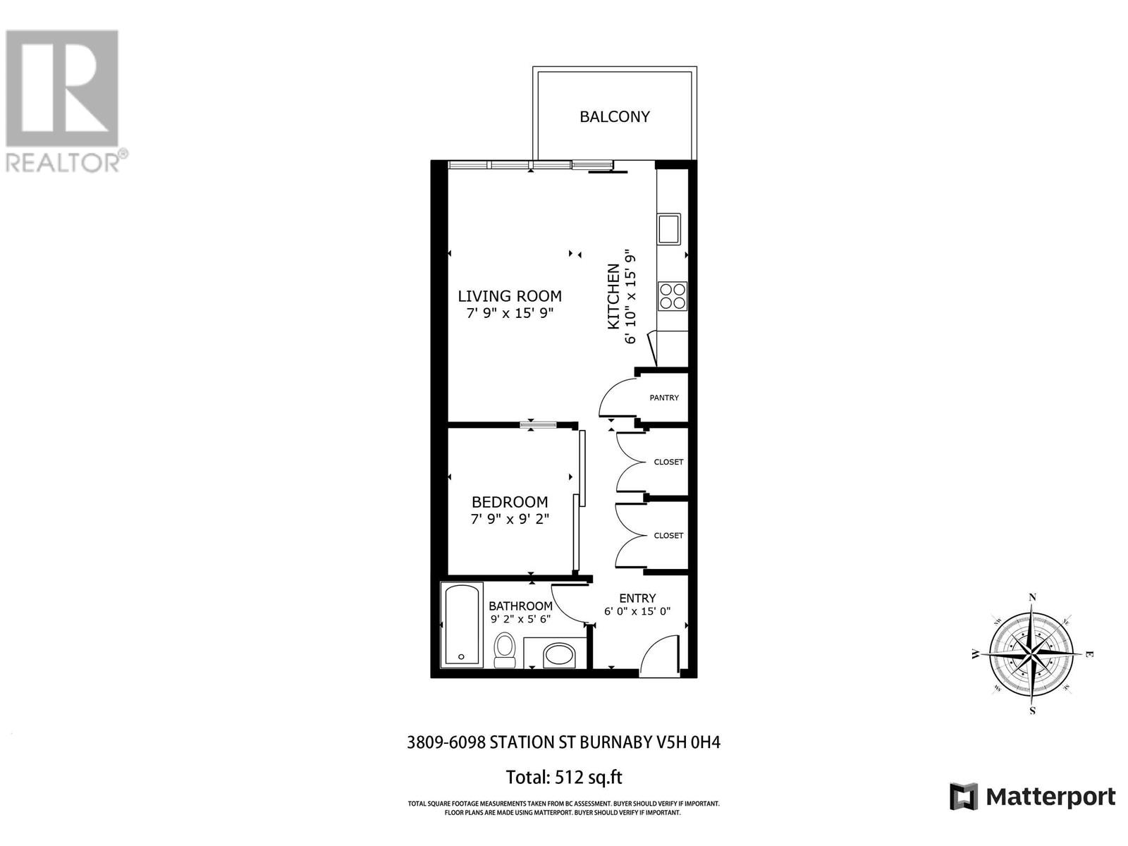 3809 6098 Station Street, Burnaby, British Columbia  V5H 0H4 - Photo 13 - R2828864