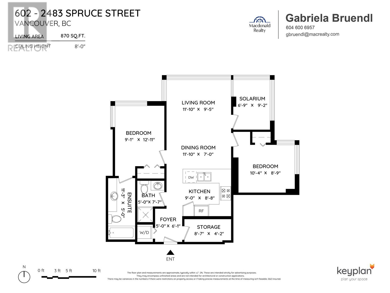 602 2483 Spruce Street, Vancouver, British Columbia  V6H 4J2 - Photo 18 - R2823437
