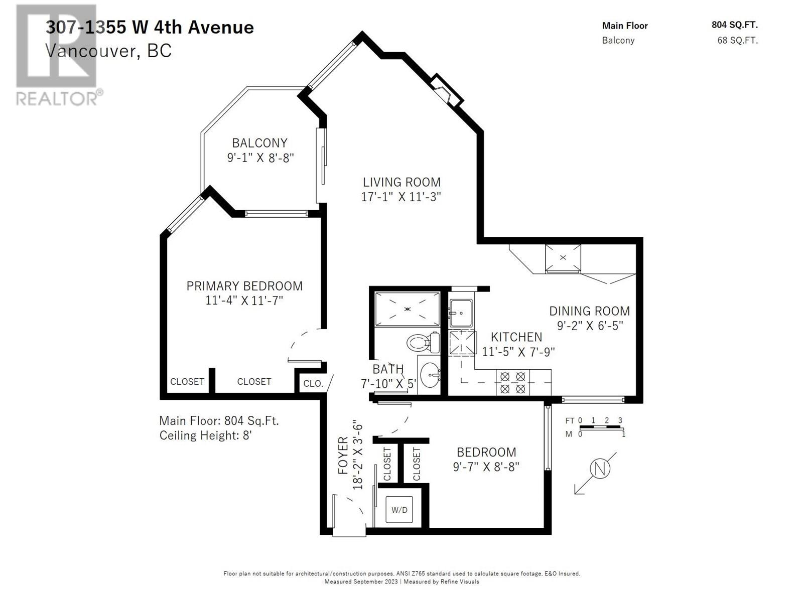 307 1355 W 4th Avenue, Vancouver, British Columbia  V6H 3Y8 - Photo 20 - R2819149