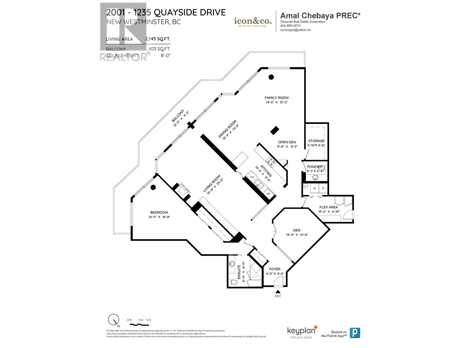 2001 1235 Quayside Drive, New Westminster, British Columbia  V3M 6J5 - Photo 32 - R2829005