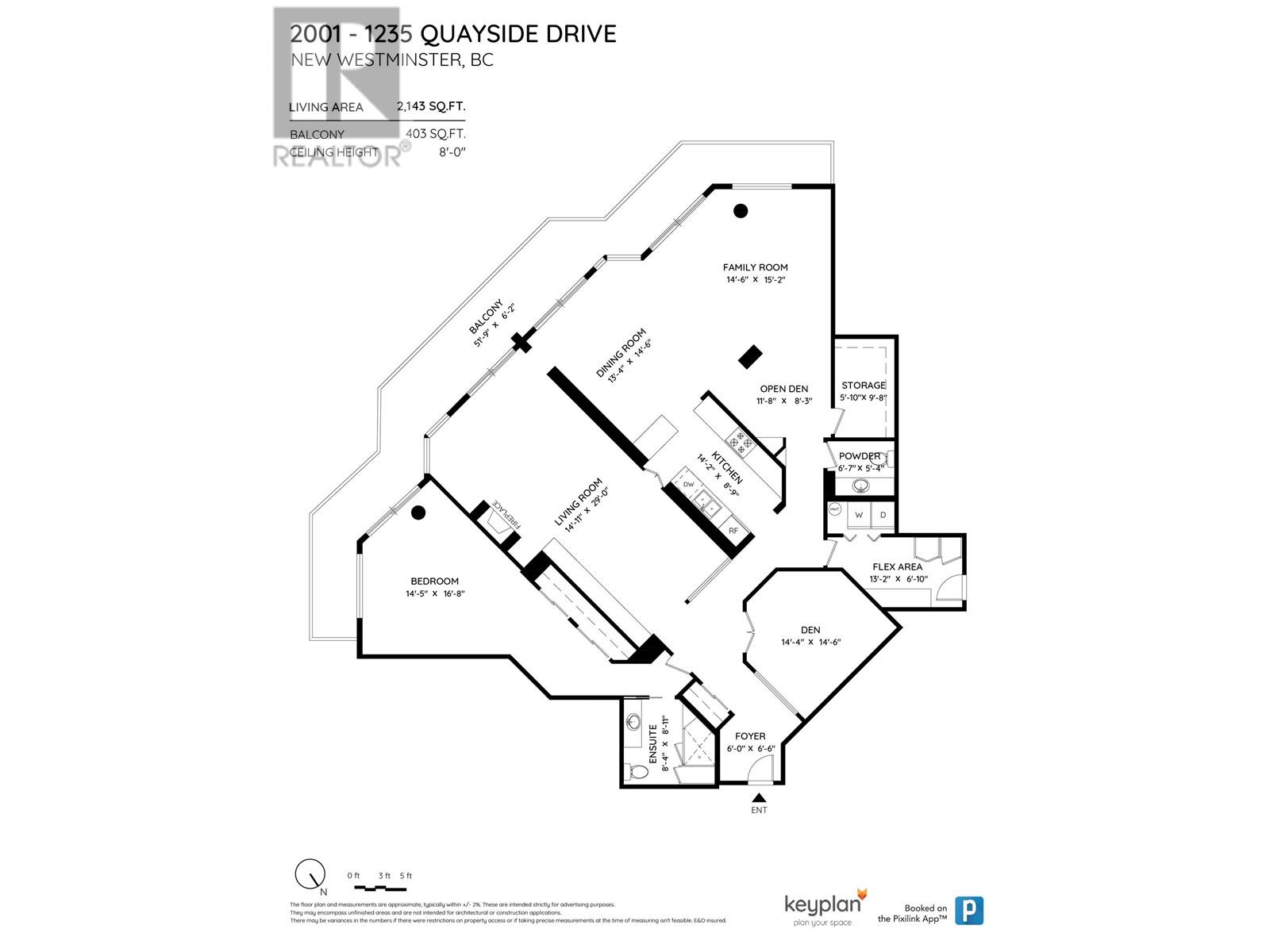 2001 1235 Quayside Drive, New Westminster, British Columbia  V3M 6J5 - Photo 33 - R2829005