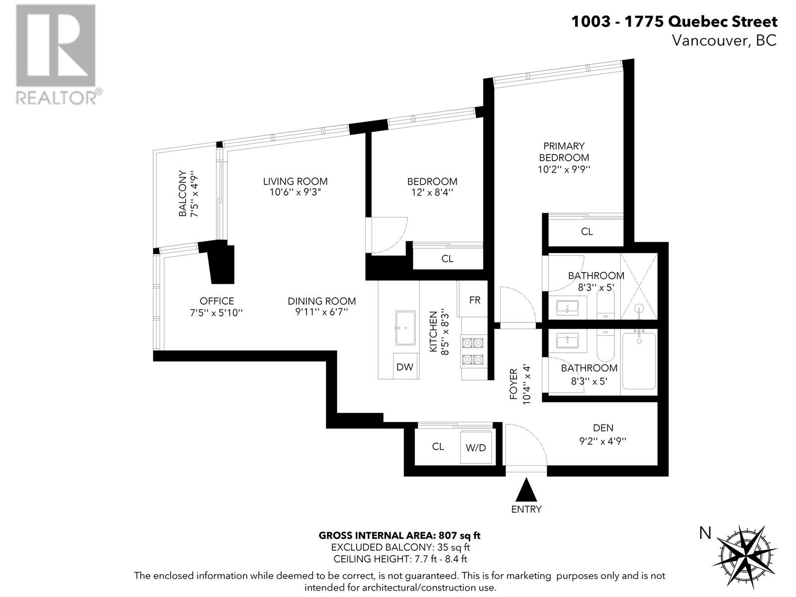 1003 1775 Quebec Street, Vancouver, British Columbia  V5T 0B3 - Photo 40 - R2821618