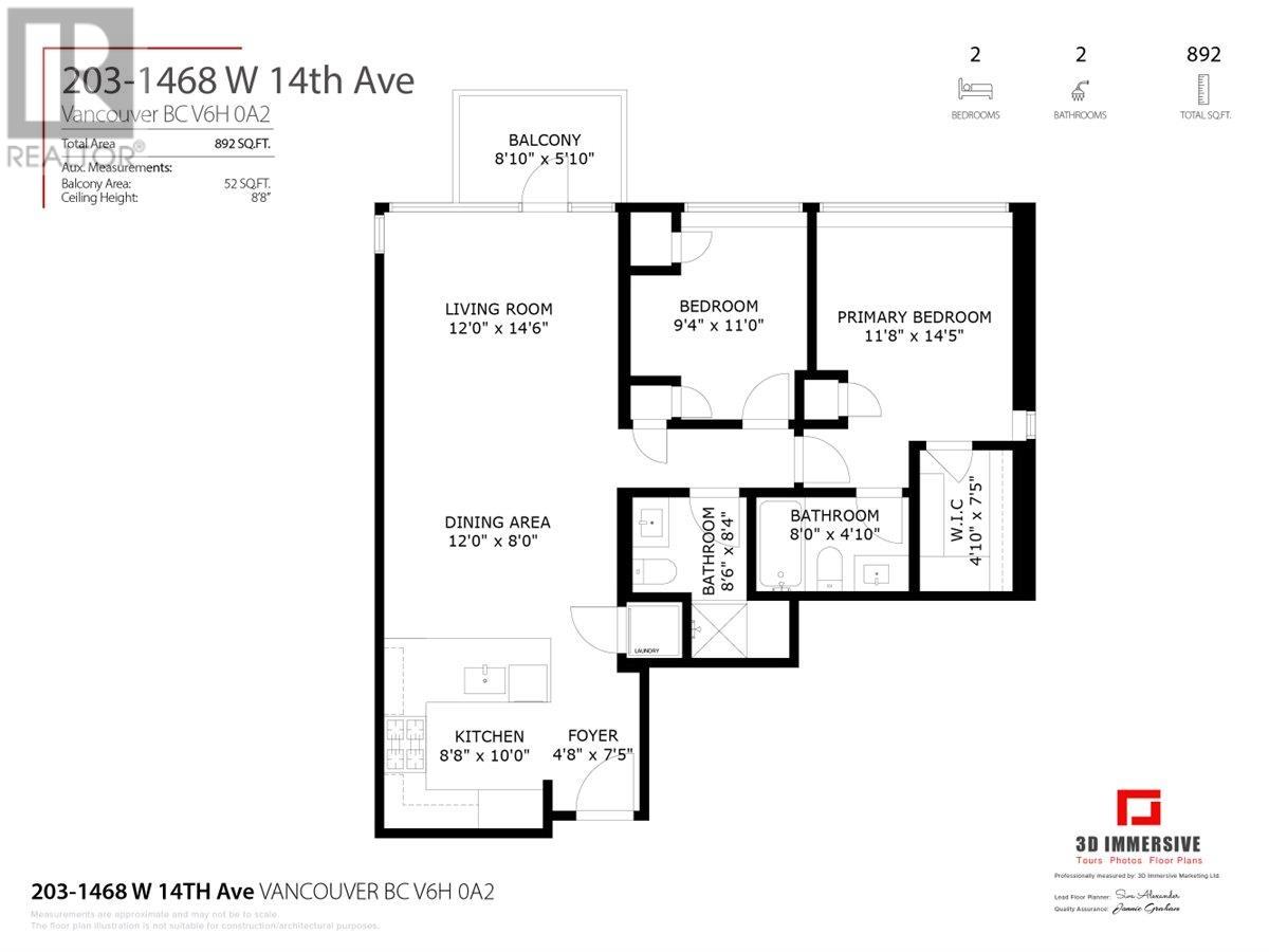203 1468 W 14th Avenue, Vancouver, British Columbia  V6H 0A2 - Photo 30 - R2829408