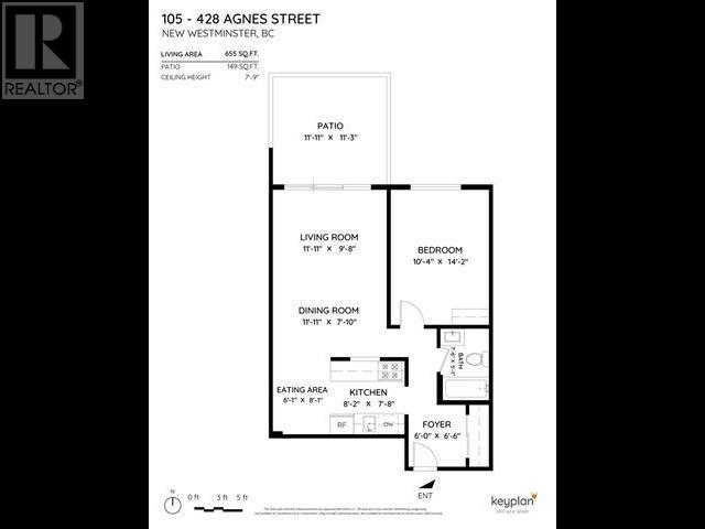 105 428 Agnes Street, New Westminster, British Columbia  V3L 1G1 - Photo 2 - R2829409