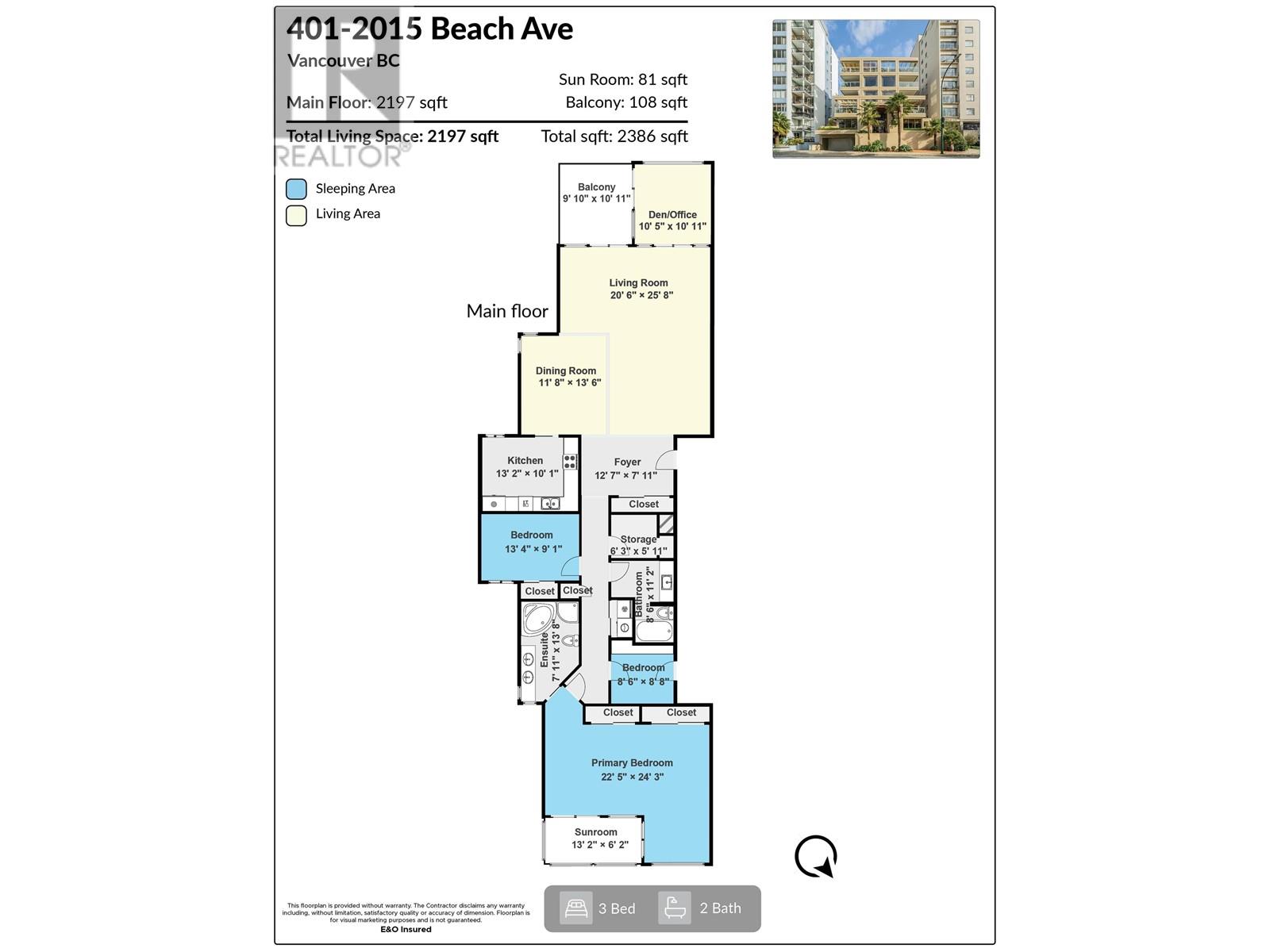 401 2015 Beach Avenue, Vancouver, British Columbia  V5V 1M2 - Photo 19 - R2829148