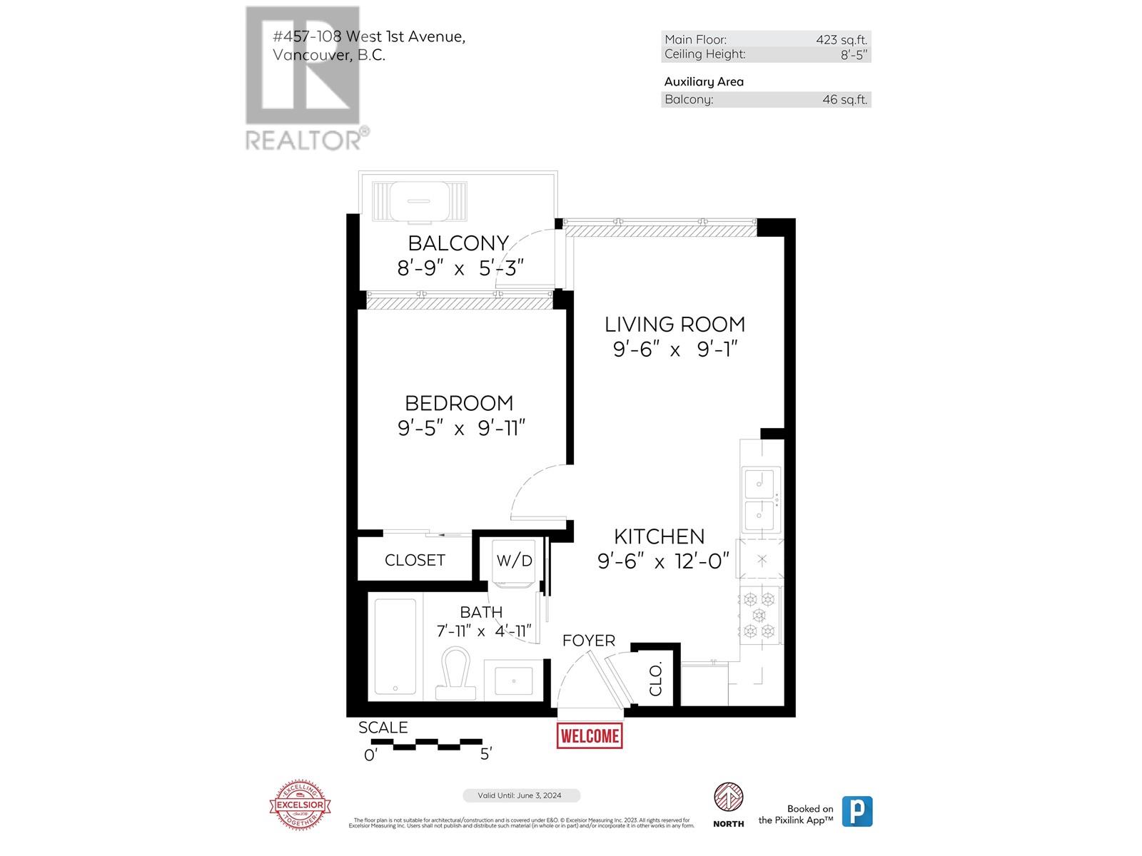 457 108 W 1st Avenue, Vancouver, British Columbia  V5Y 0H4 - Photo 14 - R2829665