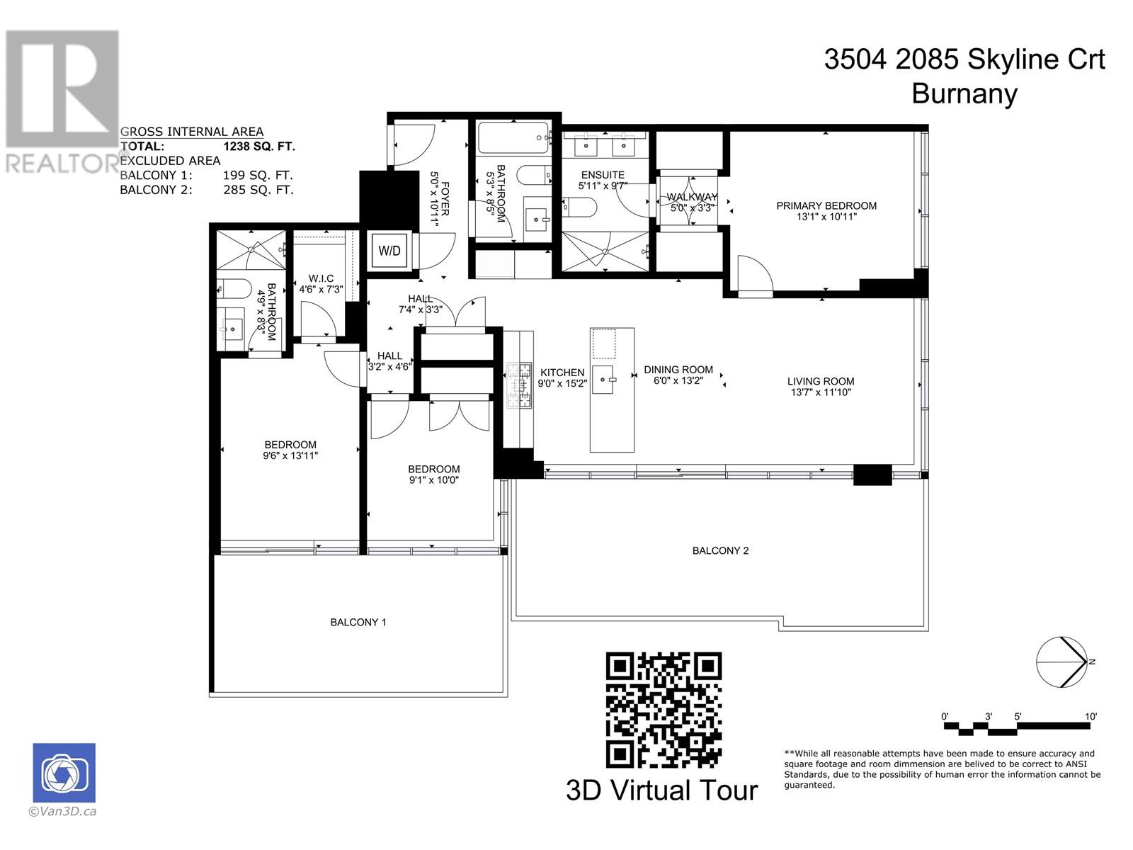 3504 2085 Skyline Court, Burnaby, British Columbia  V5C 0M6 - Photo 40 - R2828785