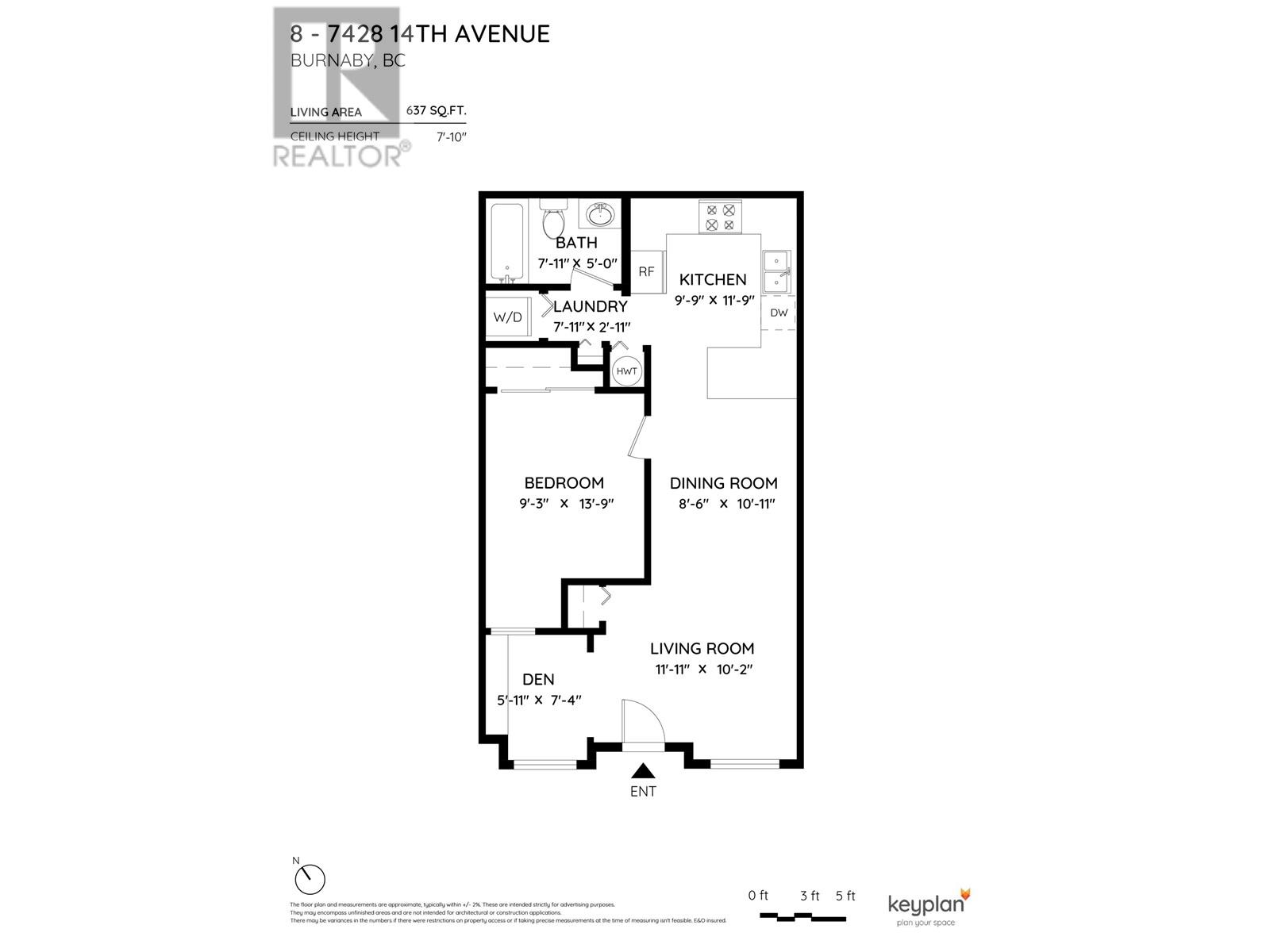 8 7428 14th Avenue, Burnaby, British Columbia  V3N 0C2 - Photo 6 - R2829385