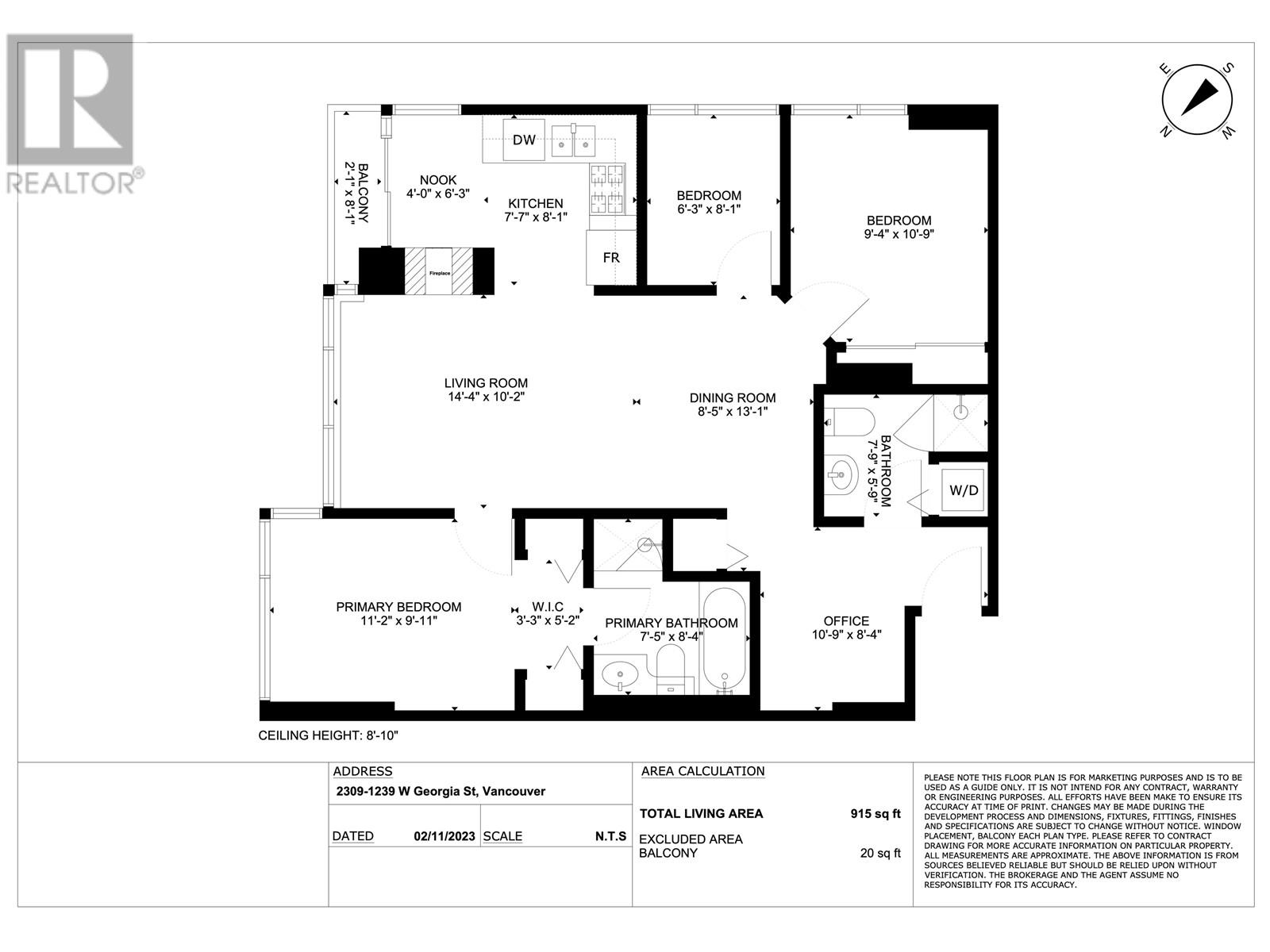 2309 1239 W Georgia Street, Vancouver, British Columbia  V6E 4R8 - Photo 40 - R2829793