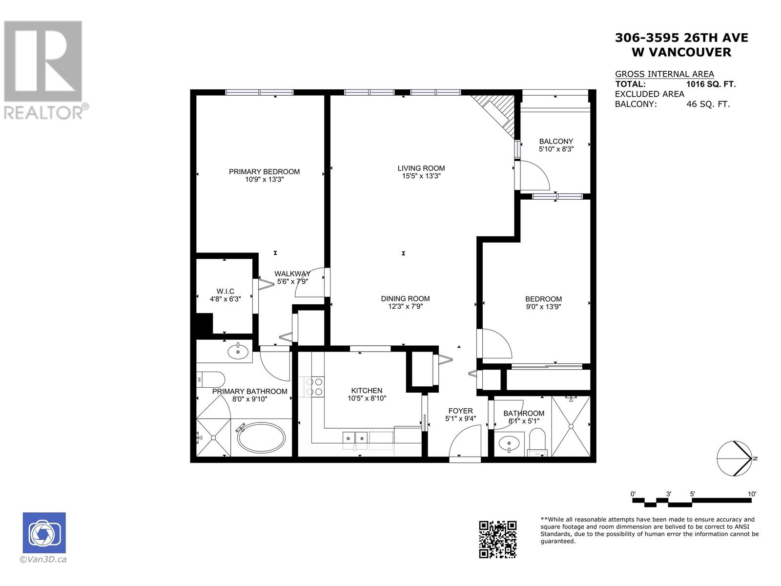 306 3595 W 26th Avenue, Vancouver, British Columbia  V6S 1N8 - Photo 15 - R2830296