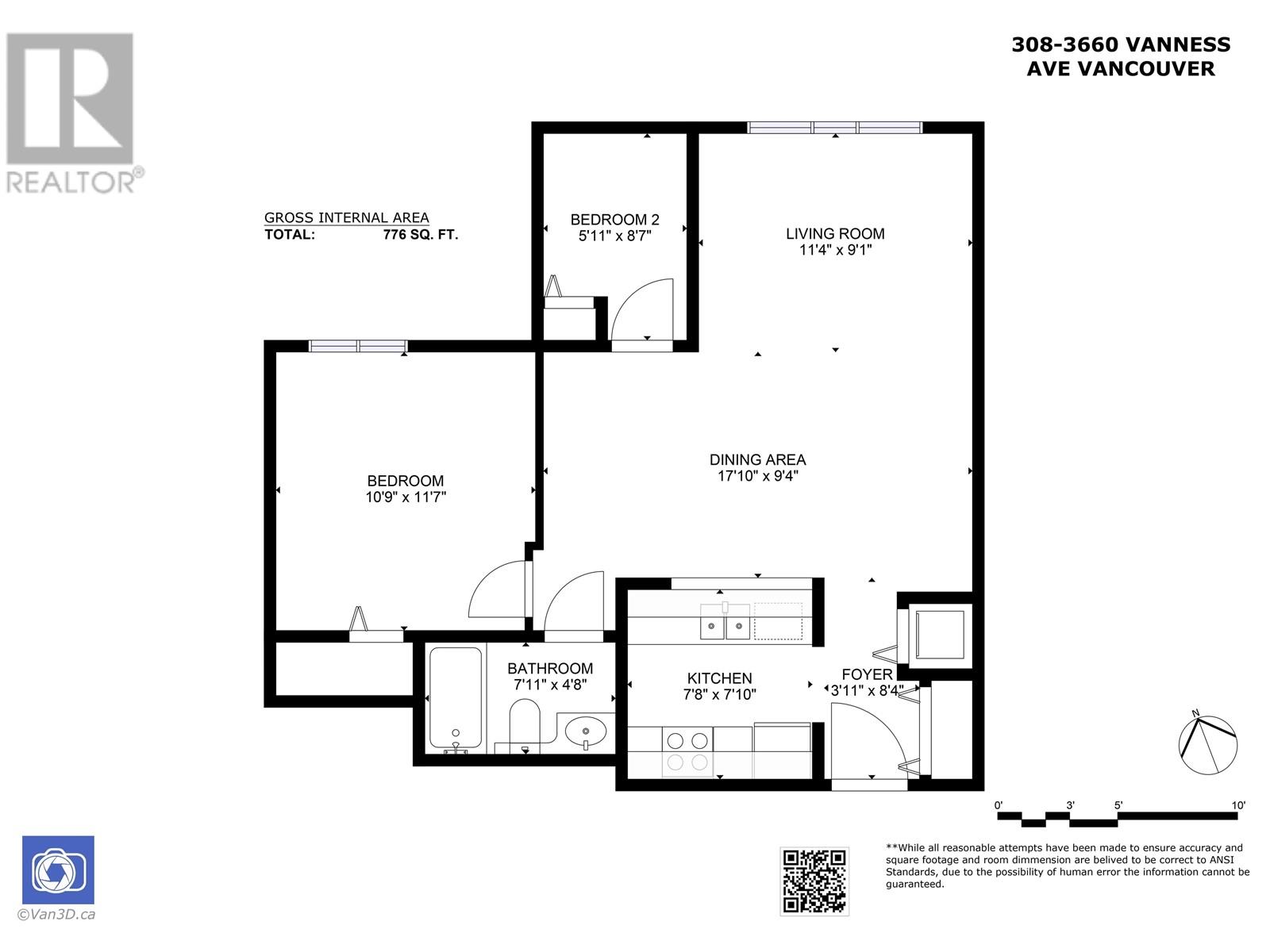 308 3660 Vanness Avenue, Vancouver, British Columbia  V5R 6H8 - Photo 14 - R2830312