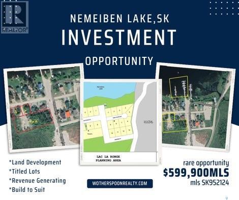Nemeiben Lake Land And Docks, Nemeiben Lake, Saskatchewan  S0J 1L0 - Photo 1 - SK952124