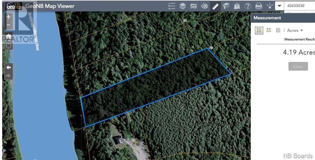 Lot South Cains River Road, Blackville, New Brunswick  E9B 1T1 - Photo 1 - NB061573