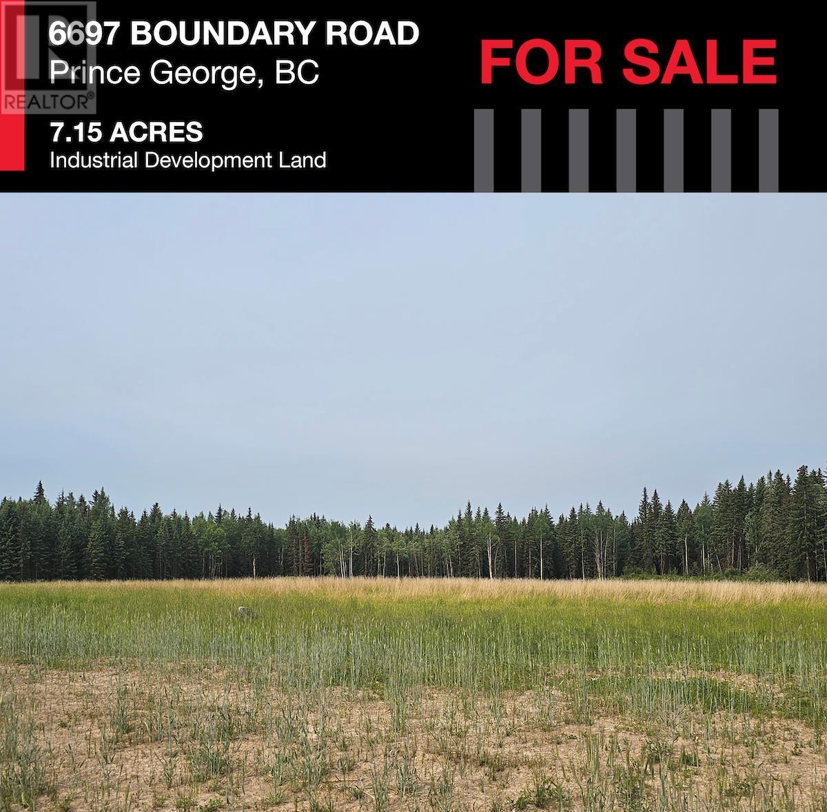 6697 BOUNDARY ROAD, prince george, British Columbia