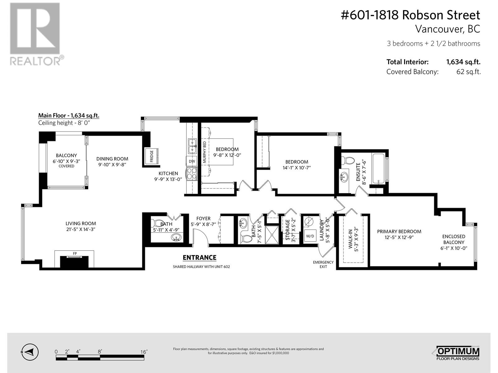 601 1818 Robson Street, Vancouver, British Columbia  V6G 1E3 - Photo 22 - R2839781