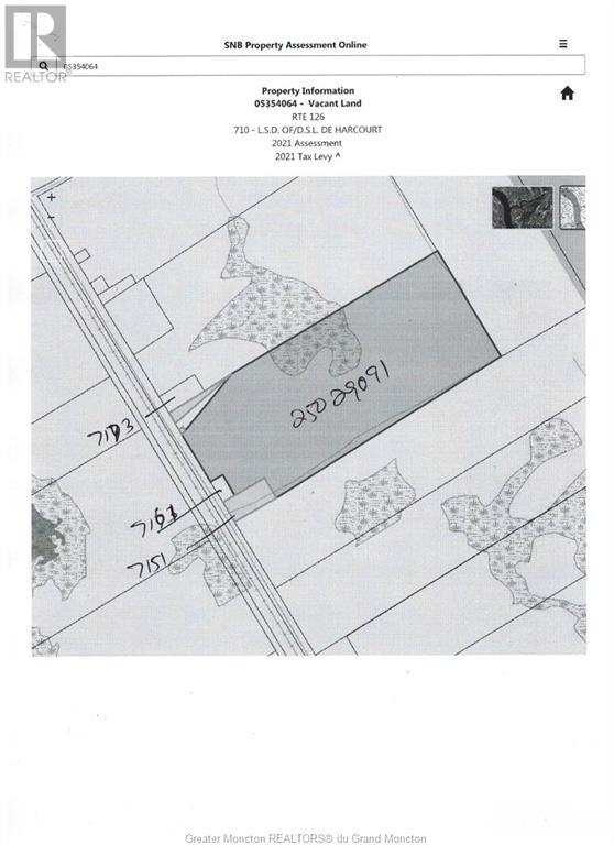 Lot# Vacant Lot Hwy 126, Adamsville, New Brunswick  E4T 2E1 - Photo 1 - M156889