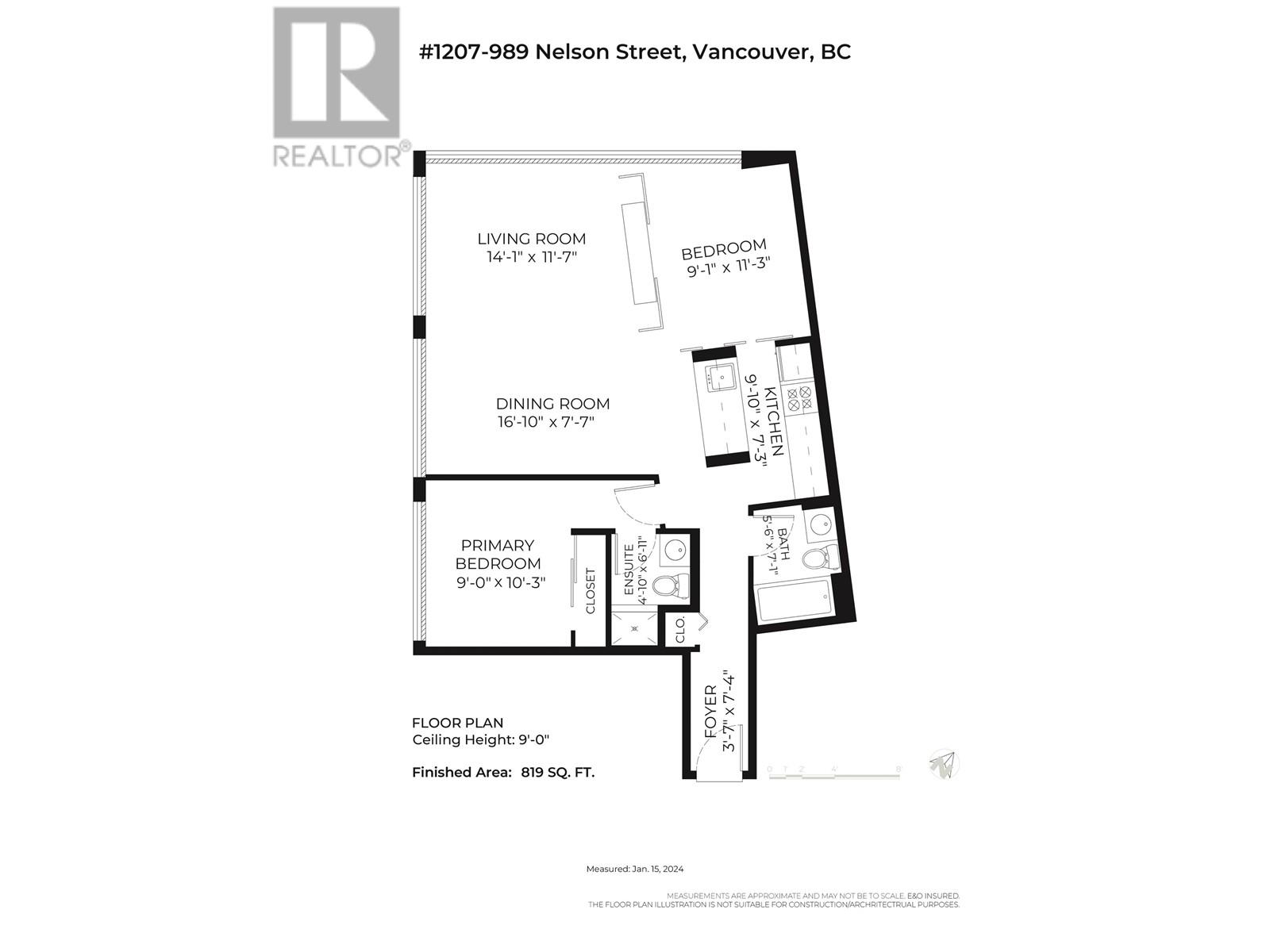 1207 989 Nelson Street, Vancouver, British Columbia  V6Z 2S1 - Photo 26 - R2842081