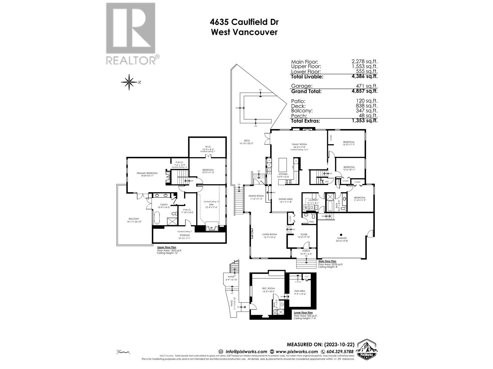 4635 Caulfeild Drive, West Vancouver, British Columbia  V7W 1E9 - Photo 40 - R2845092