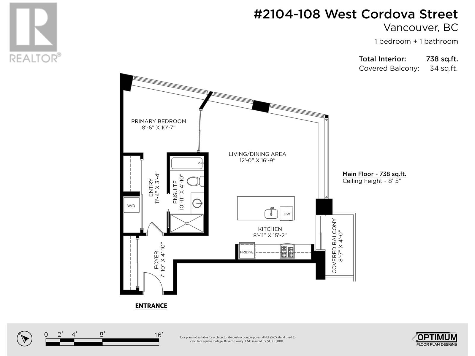 2104 108 W Cordova Street, Vancouver, British Columbia  V6B 0G5 - Photo 40 - R2845143