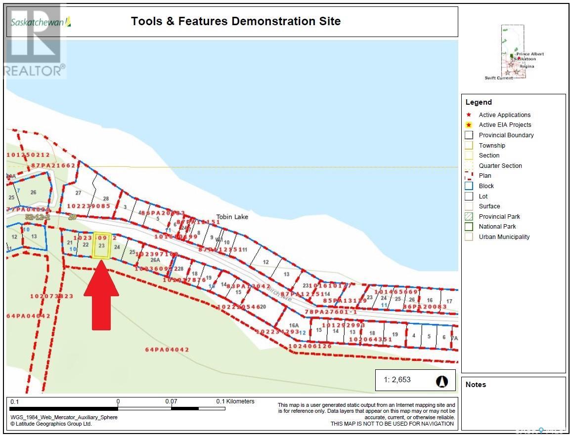 Lot 23, Birch Avenue, Tobin Lake, Tobin Lake, Saskatchewan  S0E 1E0 - Photo 2 - SK956950