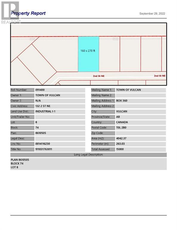 132 2 Street Ne, Vulcan, Alberta  T0L 2B0 - Photo 1 - A1259549