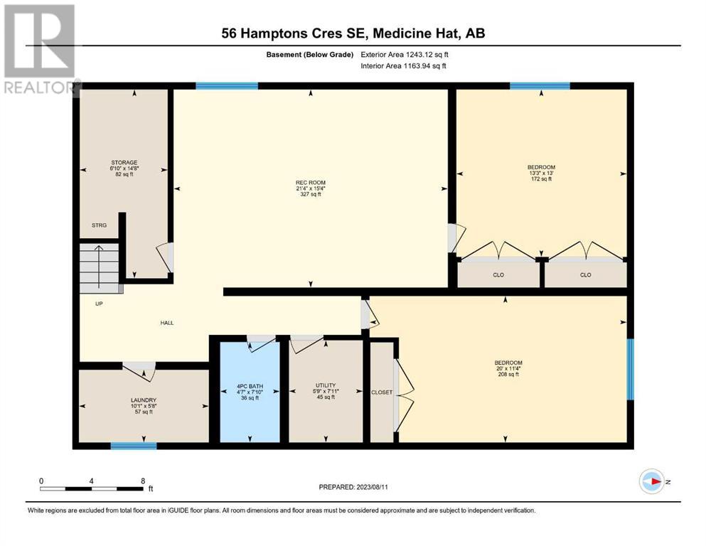 56 Hamptons Crescent Se, Medicine Hat, Alberta  T1B 0N7 - Photo 32 - A2094487