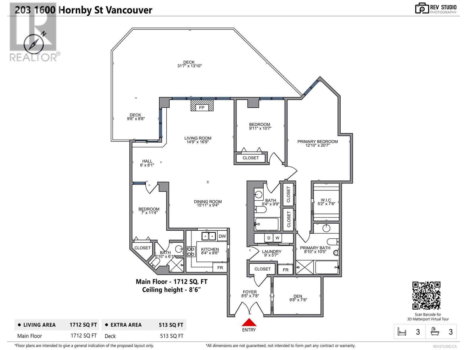 Listing Picture 30 of 30 : 203 1600 HORNBY STREET, Vancouver / 溫哥華 - 魯藝地產 Yvonne Lu Group - MLS Medallion Club Member