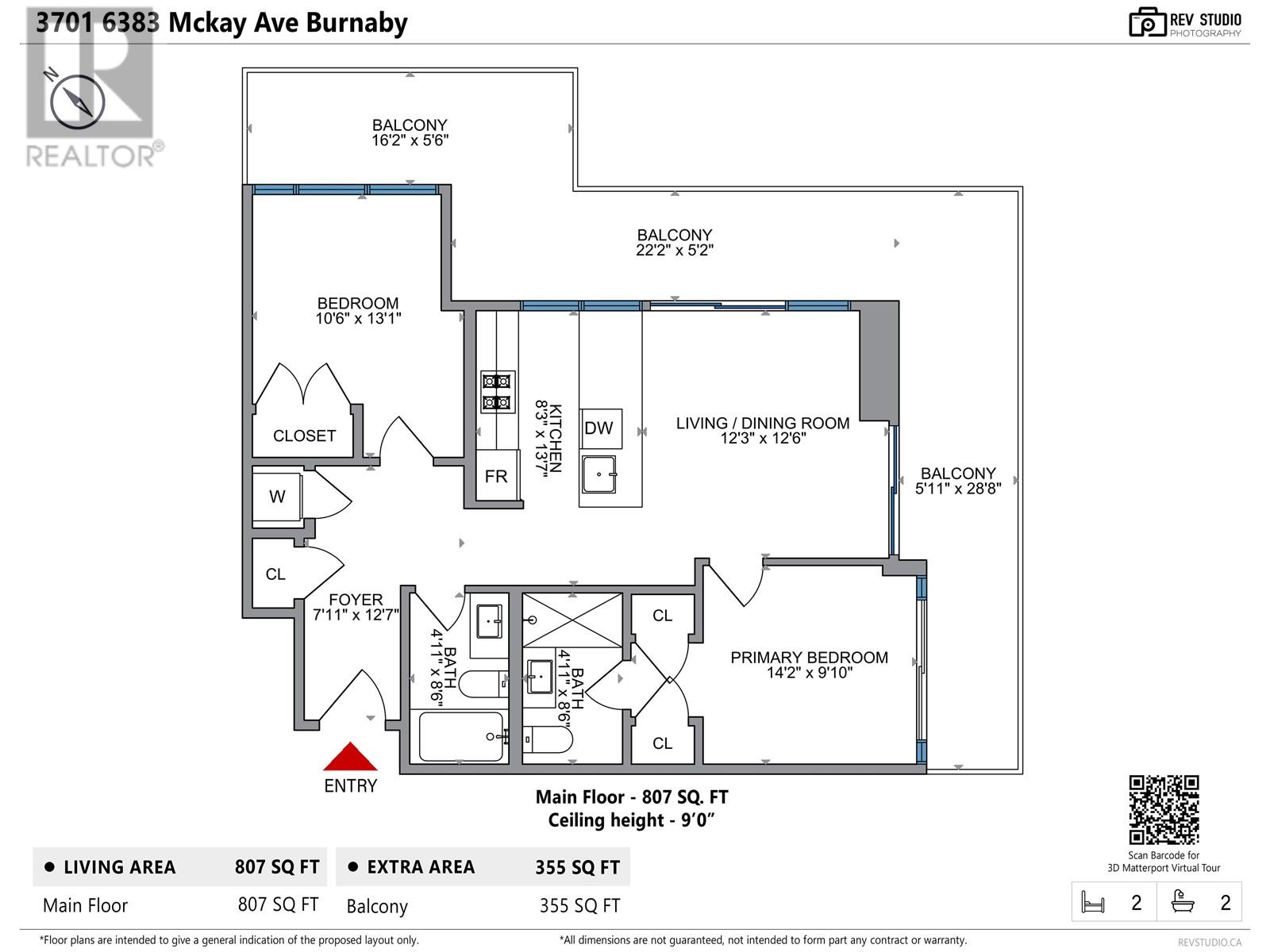 3701 6383 Mckay Avenue, Burnaby, British Columbia  V5H 0H8 - Photo 1 - R2847631