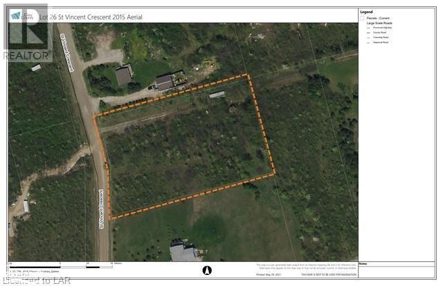 Lot 26 St Vincent Crescent, Meaford (Municipality), Ontario  N4L 1W7 - Photo 2 - 40537078