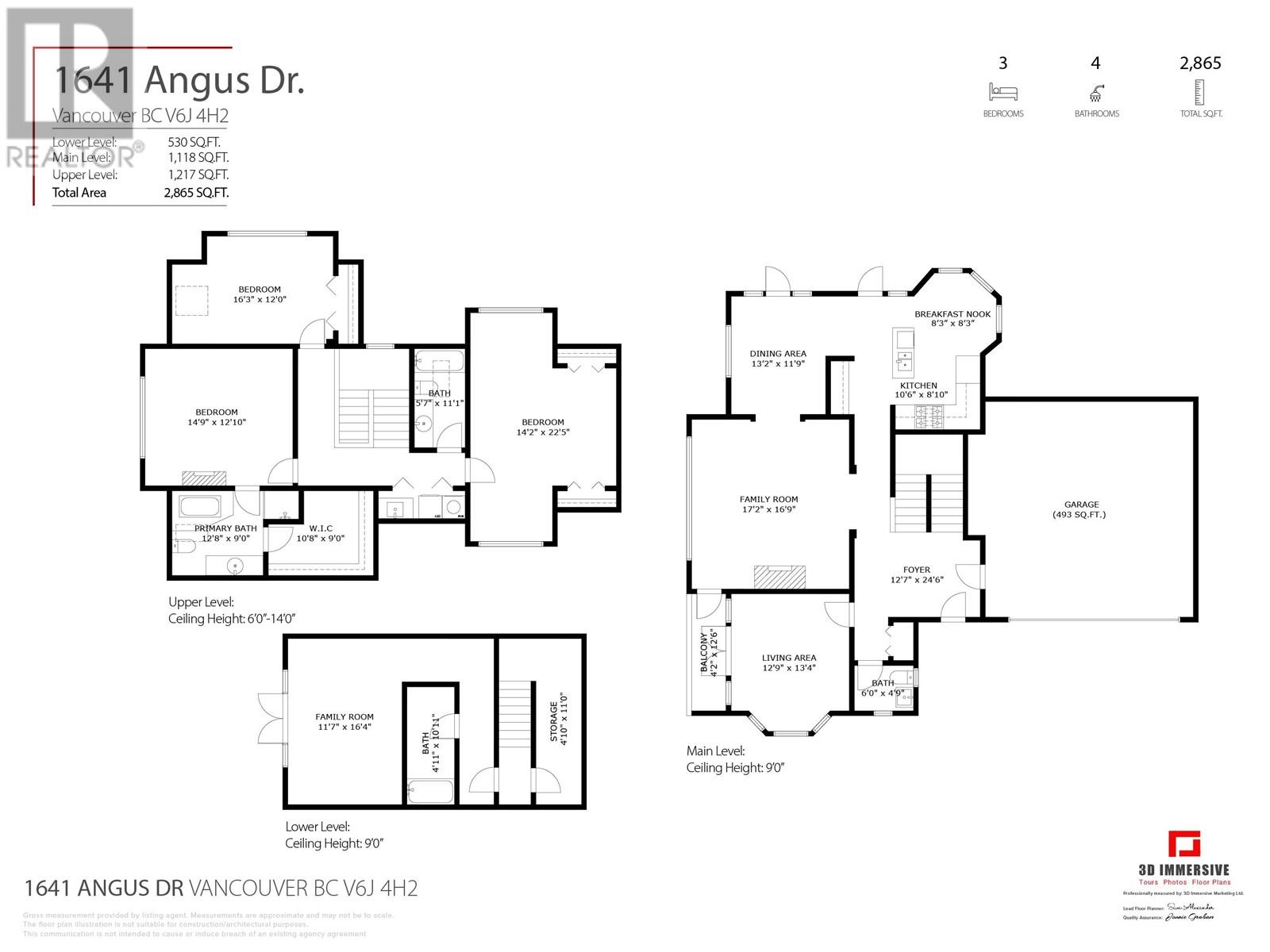 Listing Picture 40 of 40 : 1637 ANGUS DRIVE, Vancouver / 溫哥華 - 魯藝地產 Yvonne Lu Group - MLS Medallion Club Member