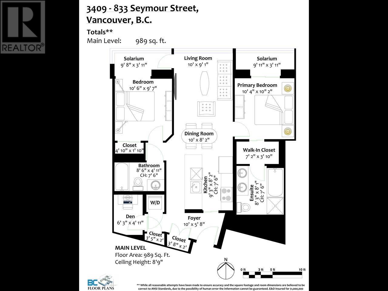 3409 833 Seymour Street, Vancouver, British Columbia  V6B 0G4 - Photo 2 - R2848863