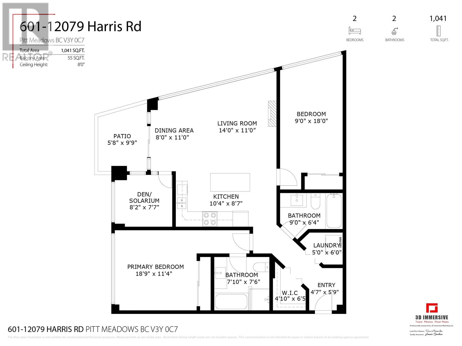 601 12079 Harris Road, Pitt Meadows, British Columbia  V3Y 0C7 - Photo 39 - R2850717