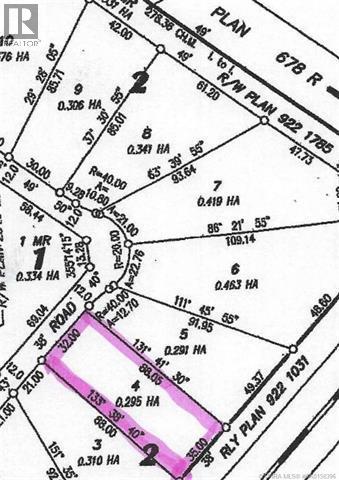 Lot 4 44 AvenueClose, alix, Alberta