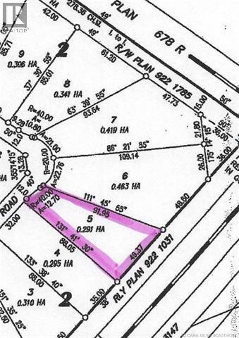 Lot 5 44 AvenueClose, alix, Alberta