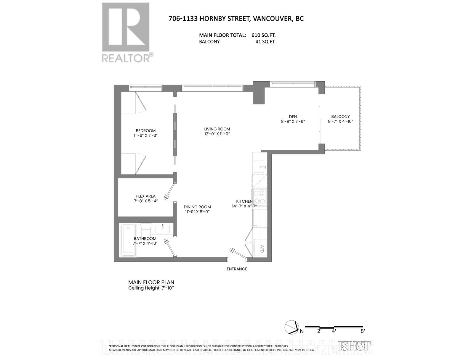 706 1133 Hornby Street, Vancouver, British Columbia  V6Z 1W1 - Photo 37 - R2851255