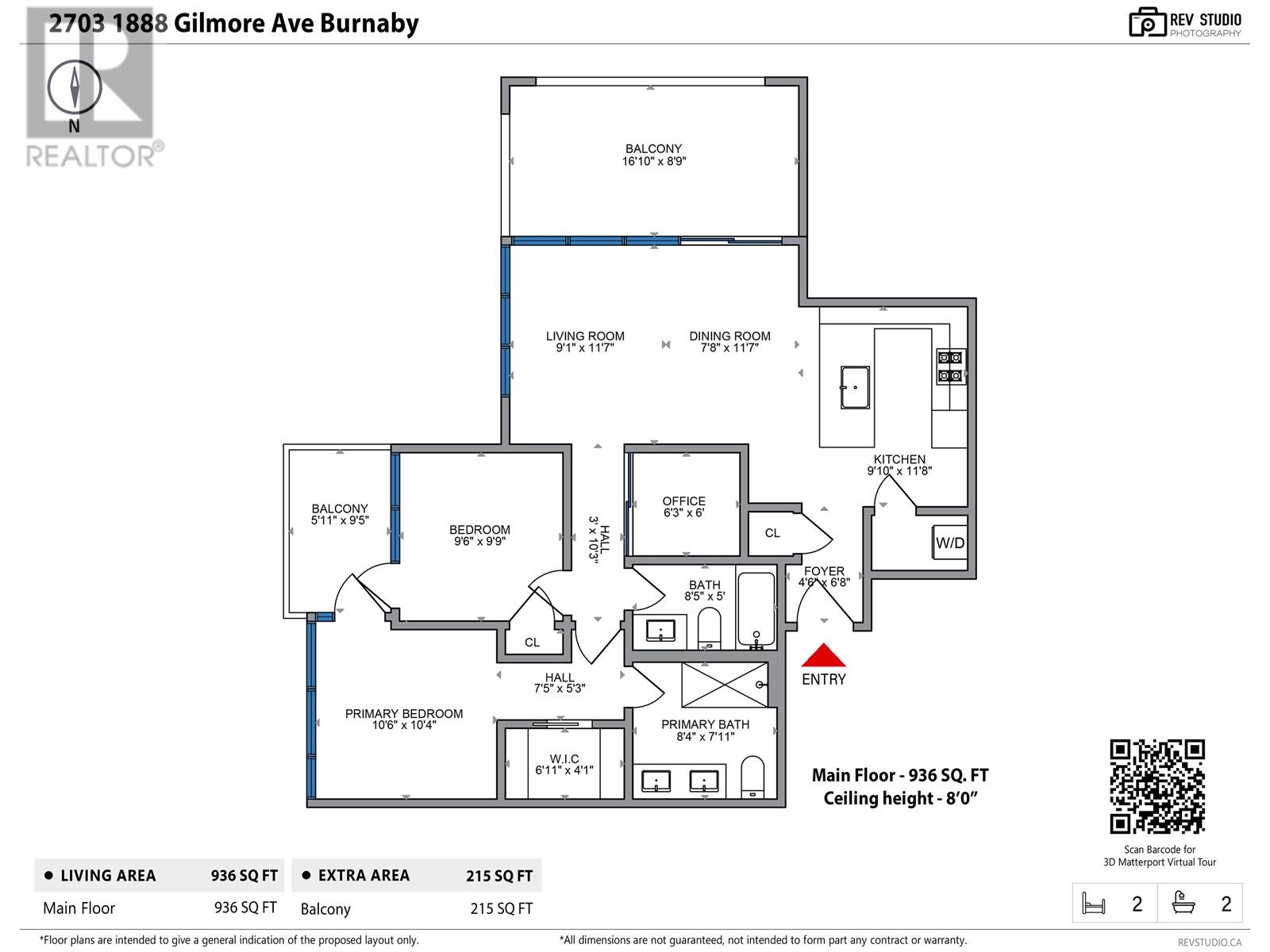 2703 1888 Gilmore Avenue, Burnaby, British Columbia  V5C 0L2 - Photo 13 - R2851637