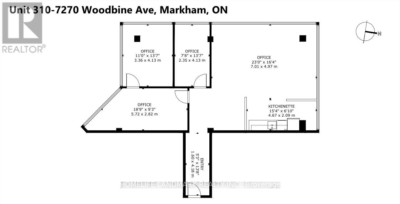 #310 -7270 Woodbine Ave, Markham, Ontario  L3R 4B9 - Photo 5 - N7369728