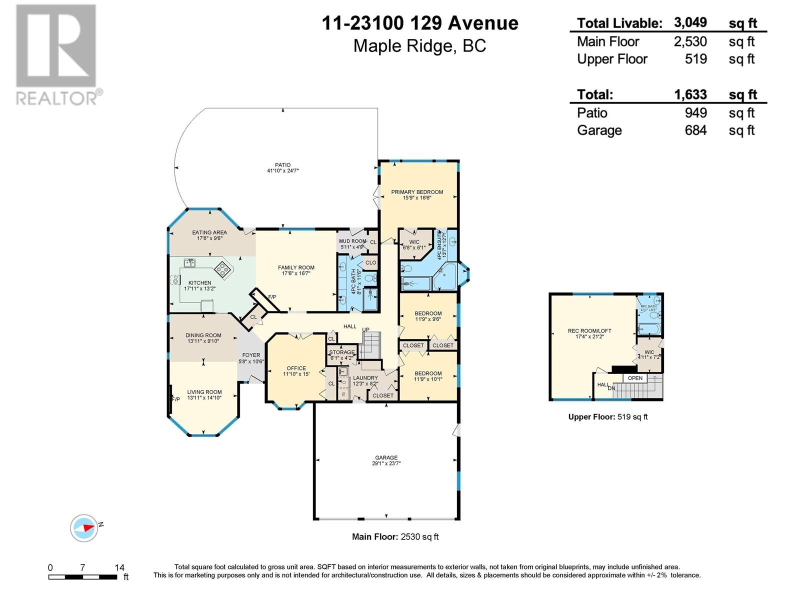 11 23100 129 Avenue, Maple Ridge, British Columbia  V2X 0M5 - Photo 3 - R2852131