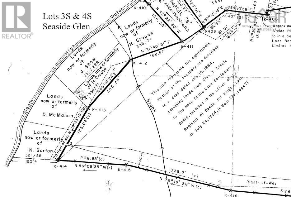 Lot 3s Seaside Glen, South Scots Bay, Nova Scotia  B0P 1H0 - Photo 1 - 202403414