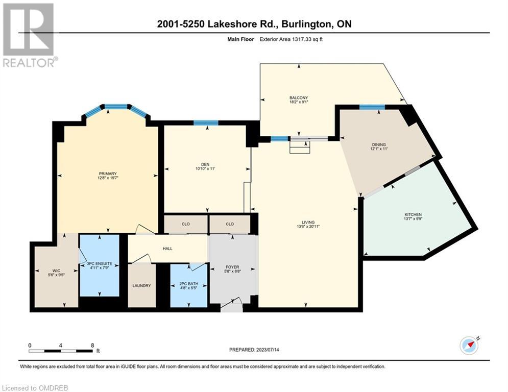 5250 Lakeshore Road Unit# 2001, Burlington, Ontario  L7L 5L2 - Photo 1 - 40545918