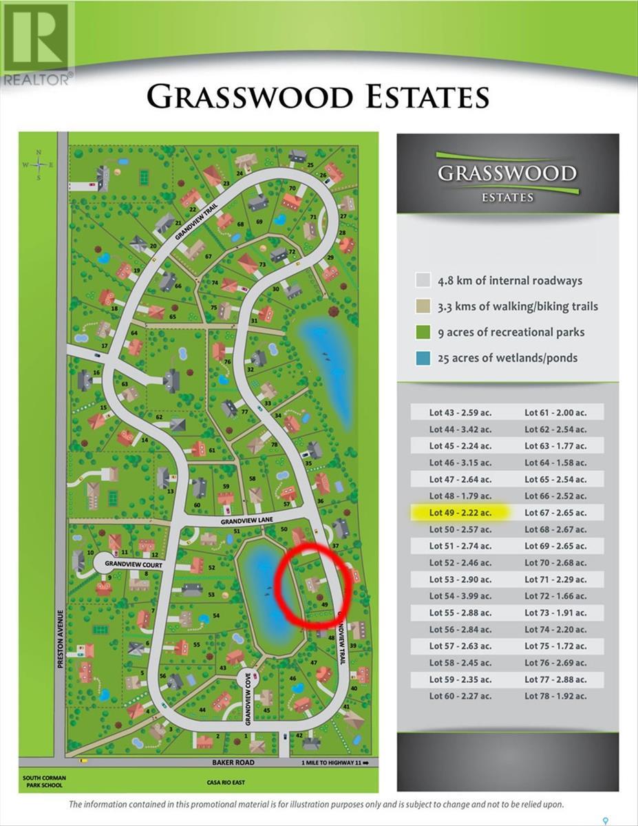 49 Grasswood Estates, Corman Park Rm No. 344, Saskatchewan  S7T 1C5 - Photo 2 - SK960031