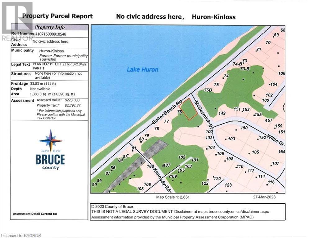 76b Boiler Beach Road, Huron-Kinloss, Ontario  N2Z 0B3 - Photo 4 - 40548289