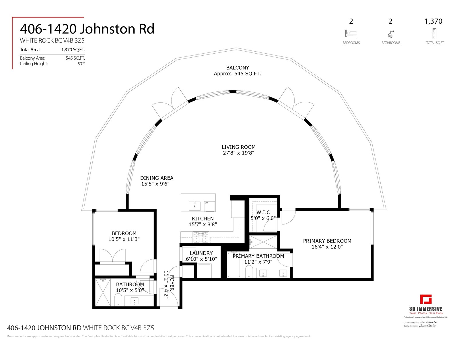 Listing Picture 35 of 39 : 406 1420 JOHNSTON ROAD, White Rock - 魯藝地產 Yvonne Lu Group - MLS Medallion Club Member